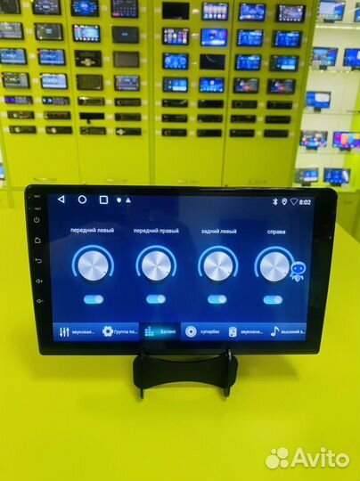 Автомагнитола 10 дюйм Android 4+64 Bos-Mini