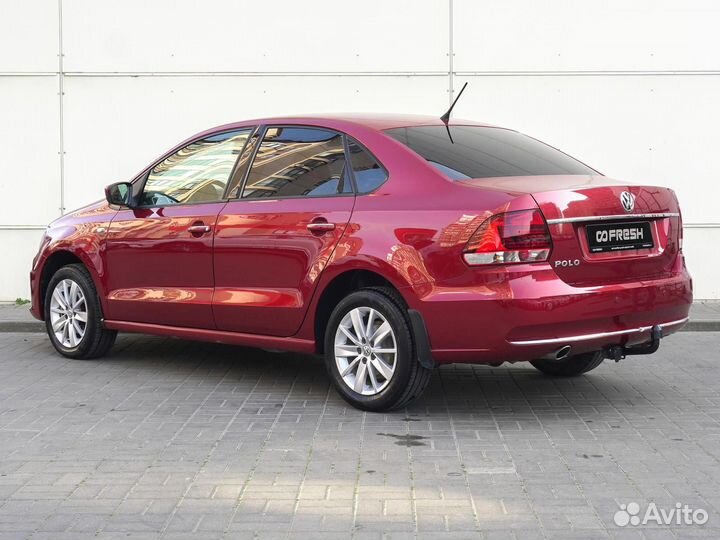 Volkswagen Polo 1.6 AT, 2015, 144 395 км