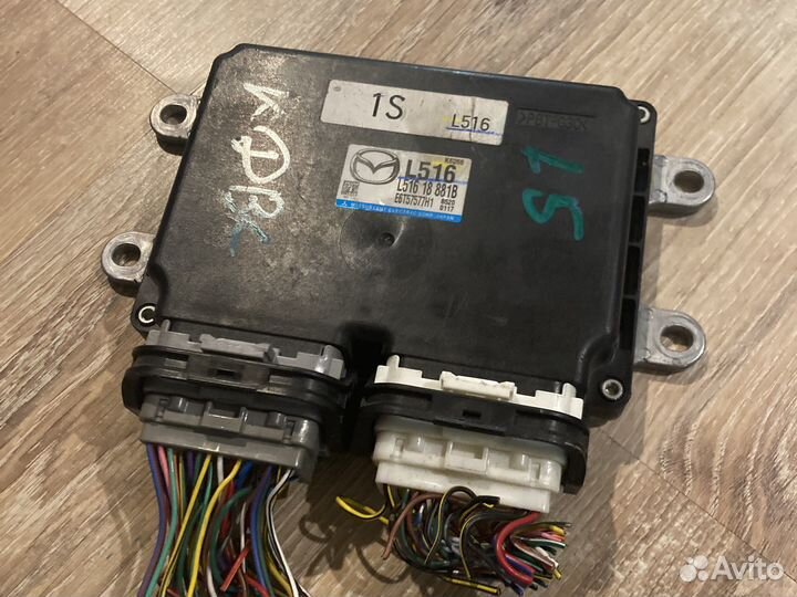 Блок управления двигателем mazda