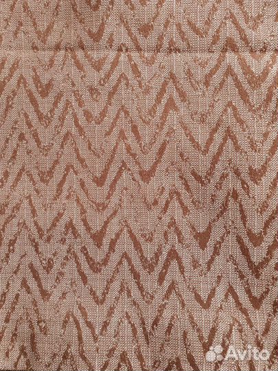 Новые шторы коричневые жаккард 150*270