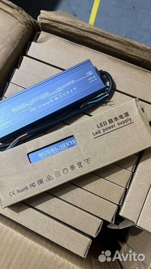 Блок питания 100w герметичный 12v