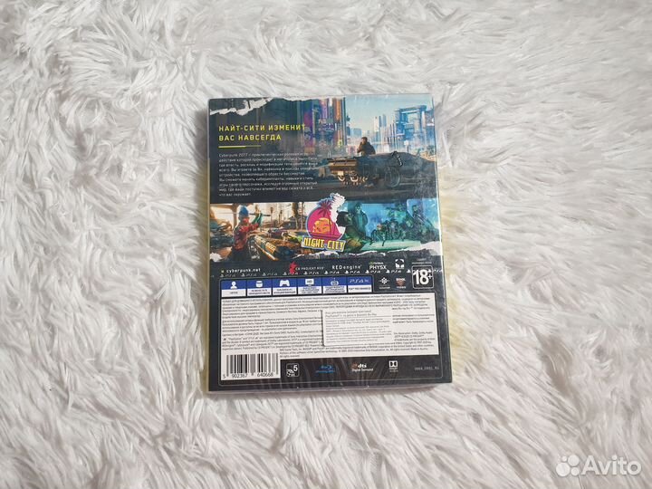 PS4 \ PS5. Cyberpunk 2077. Новый диск, RU обложка