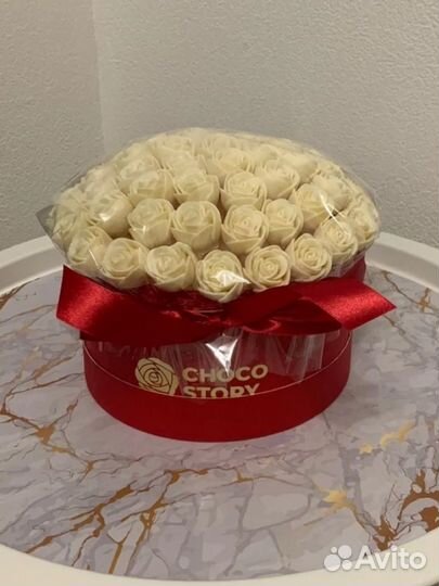 Букет из шоколадных роз