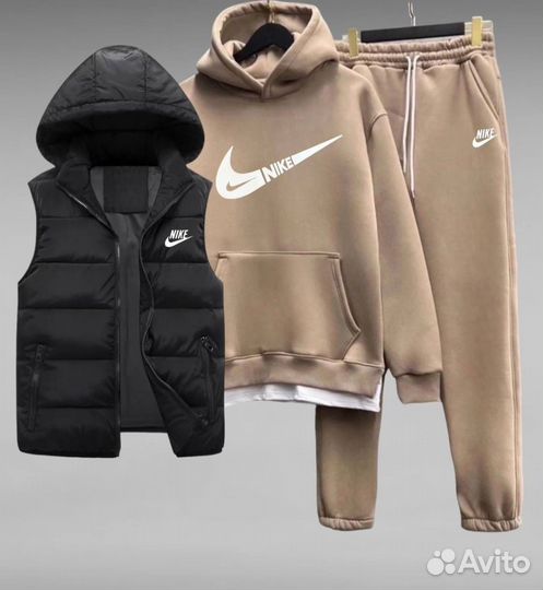 Спортивный костюм с жилетом