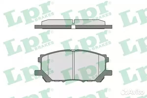 Колодки тормозные дисковые