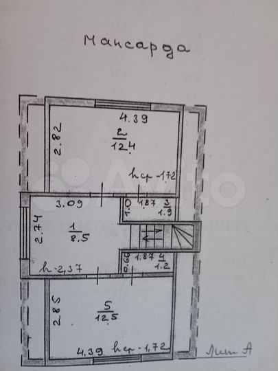 Дом 105 м² на участке 58 сот.