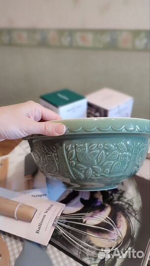 Миска In the Forest 26 см зеленая, Mason Cash