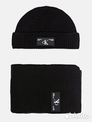 Calvin Klein Jeans.комплект шапка/шарф. OneSize