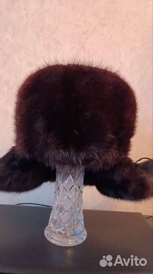 Шапка ушанка норка