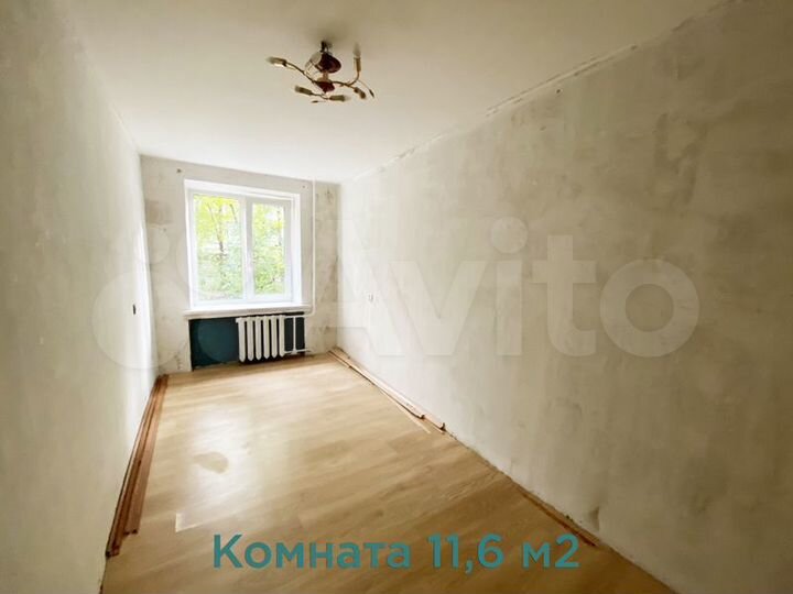 3-к. квартира, 56,1 м², 1/5 эт.