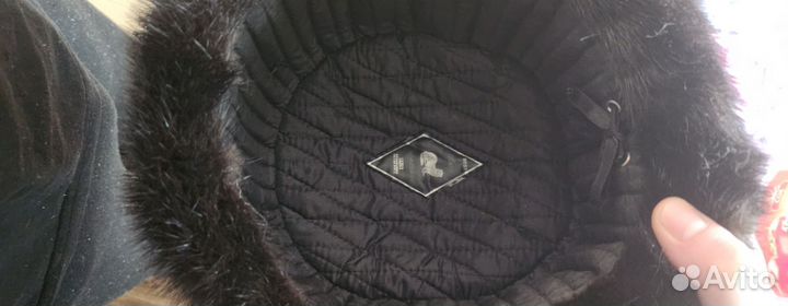 Норковая шапка мужская