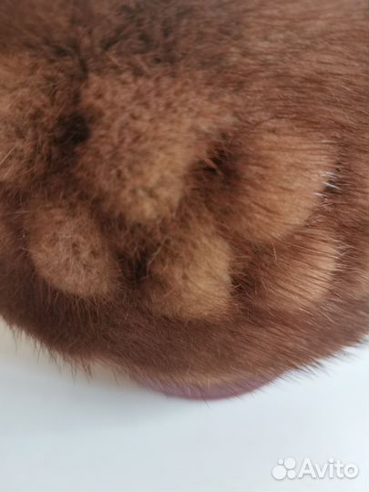 Шапка норковая женская бу