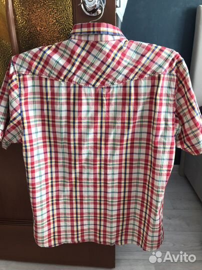 Мужская рубашка в клетку