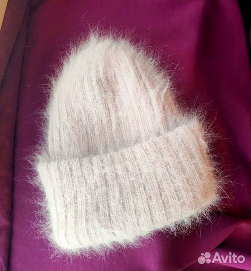 Шапки две ангора шерсть