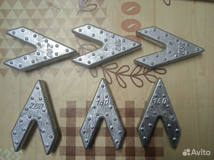 Рыболовные груза (ласточкин хвост) Скользящие