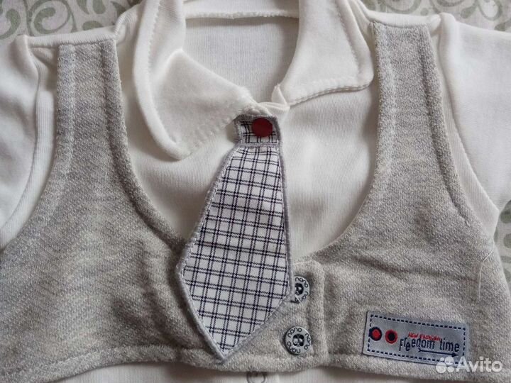 Комбинезон на выписку для мальчика