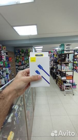 Кабель baseus type-c to type-c 100w 2m