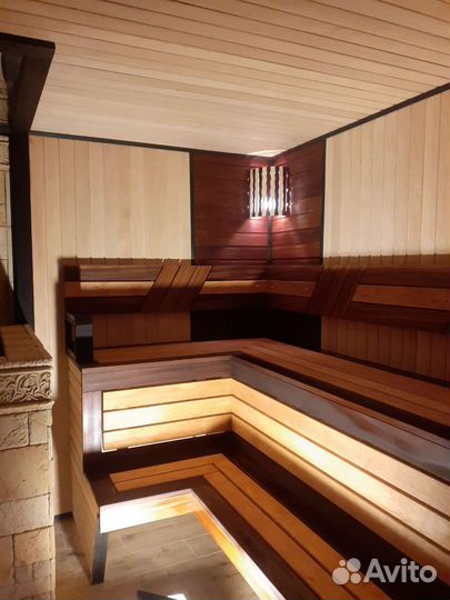 Внутренняя отделка бань и саун