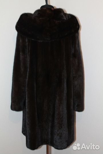 Норковая шуба 50-56 длина 100 см