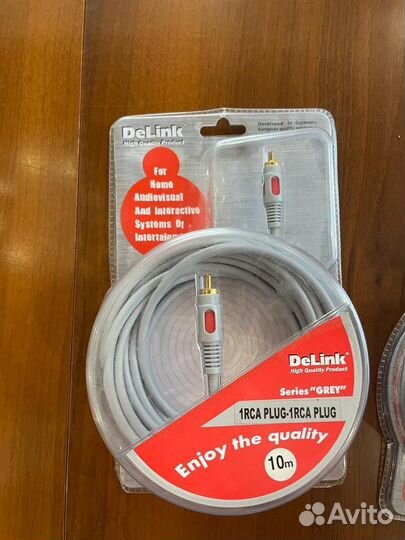 Кабель jack 3.5-jack 3.5 Delink 10м