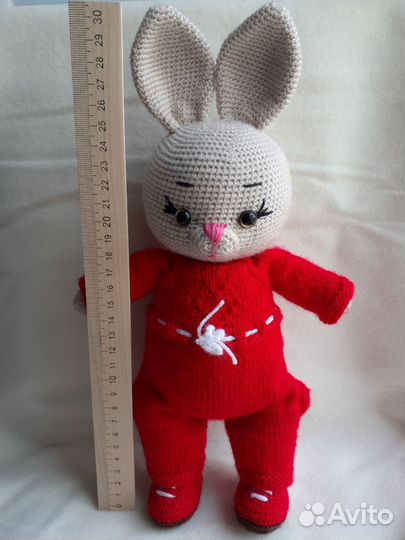 Игрушка заяц (ручная работа)