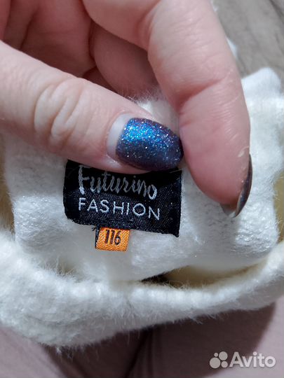 Джемпер и джинсы для девочки 110