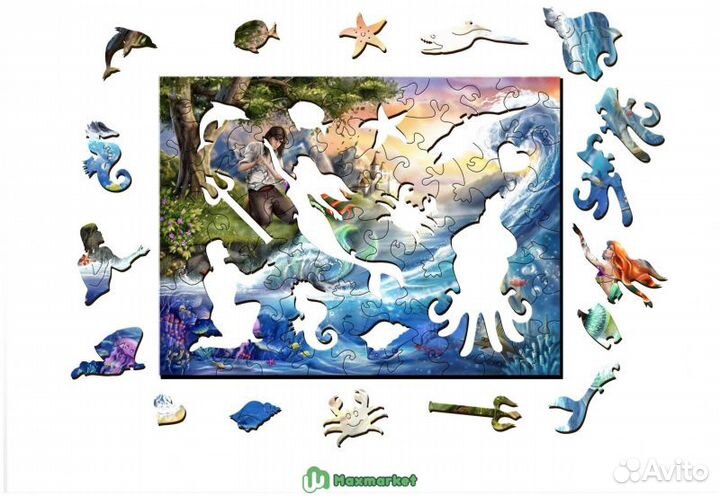 Деревянный пазл Страна Сказок 