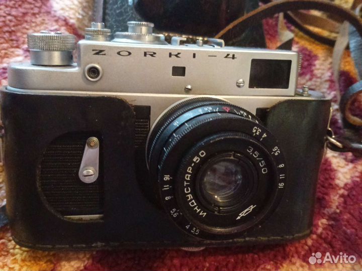 Плёночный фотоаппарат zorki 4
