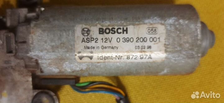 Моторчик люка мерседес Benz E-class