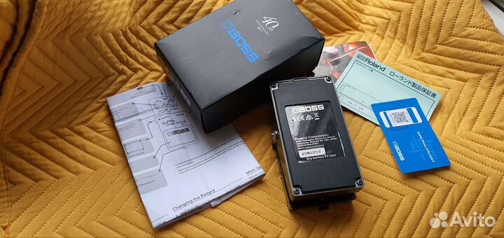 Гитарная педаль Boss SD-1-4A 40th Anniversary