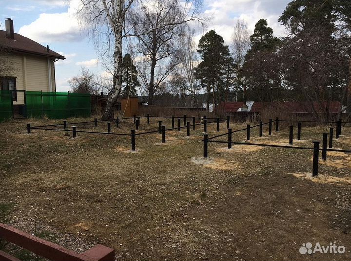 Винтовые сваи для фундамента