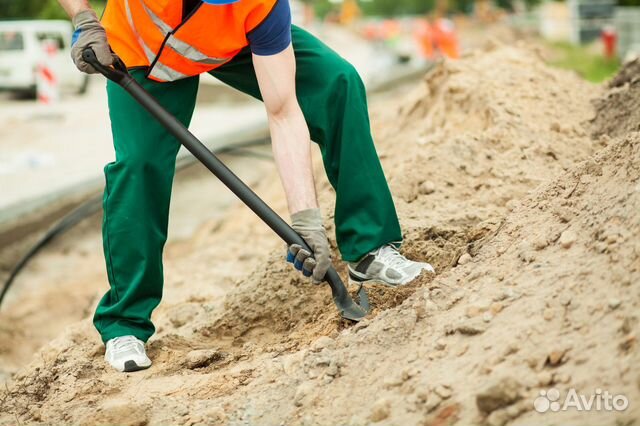 Разнорабочие на земляные работы в Санкт-Петербурге | Услуги | Авито