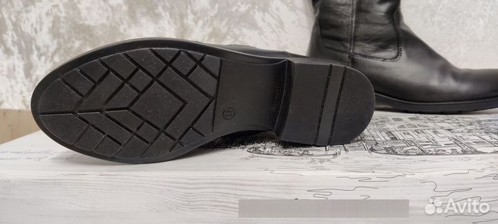 Сапоги женские натуральная кожа новые 37 р-р
