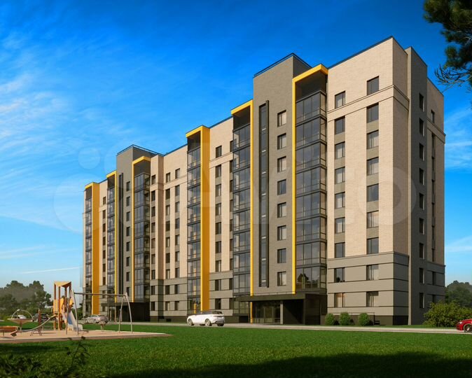 1-к. квартира, 44,9 м², 8/9 эт.