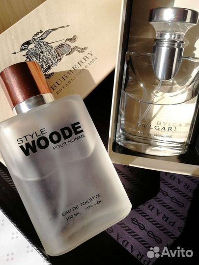 Мужская туалетная вода Bvlgari