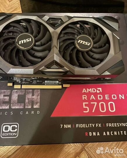 Видеокарта RX 5700