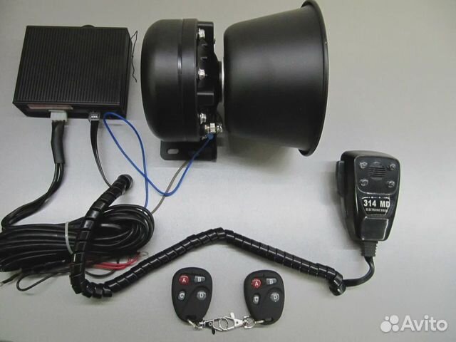 Electronic siren 314 md схема