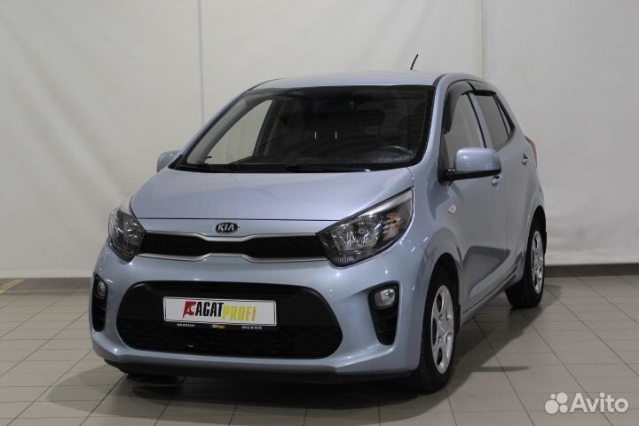 Kia Picanto голубая 2019