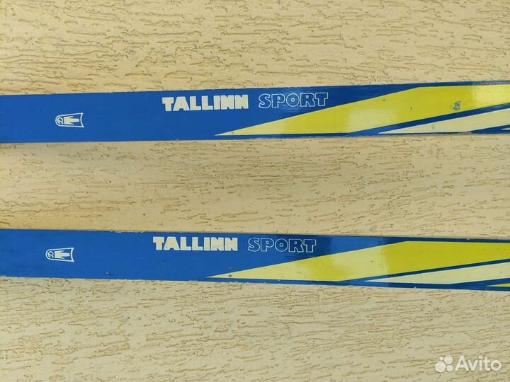 Лыжи беговые деревянные