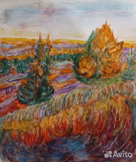 Картина,акварель