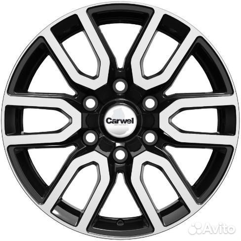Диски Carwel Барал 8x17 6*139.7 ET45 DIA93.1 ABT Литой