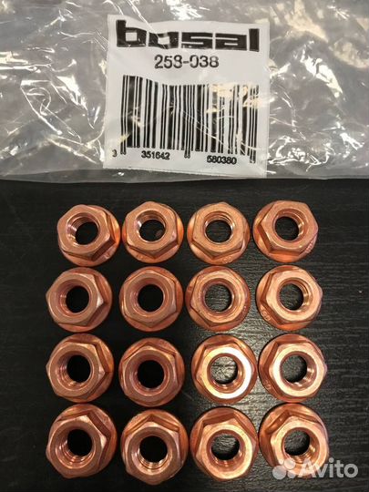 Гайка выпускного коллектора M8x1,25mm VAG