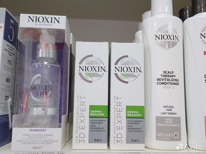 Nioxin шампуни, кондиционеры,пилинг