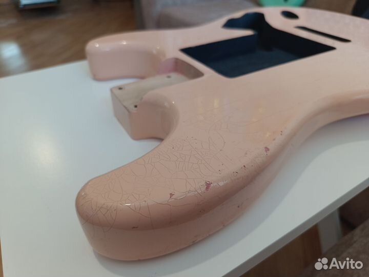 Stratocaster Relic Shell Pink Body