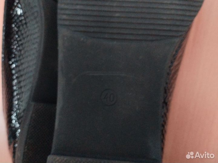 Балетки натуральная кожа