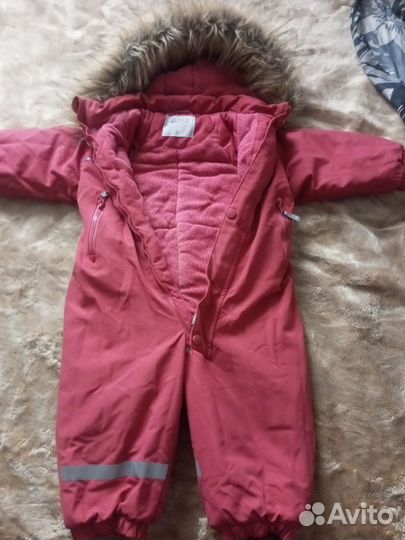 Зимний комбинезон 92 для девочки