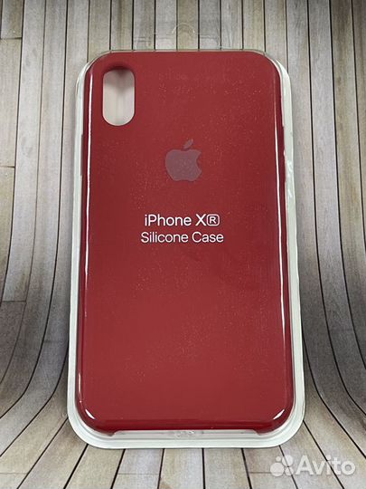 Чехол накладка для iPhone XR Красный