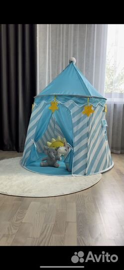 Детская игровая палатка с тоннелем
