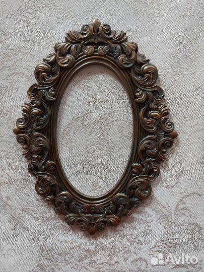 Гипсовая рамка для фото