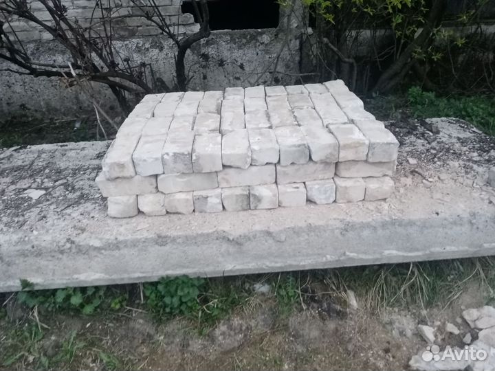 Кирпич белый бу